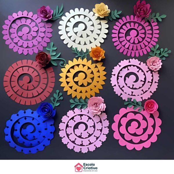 Pack Arquivos de Flores