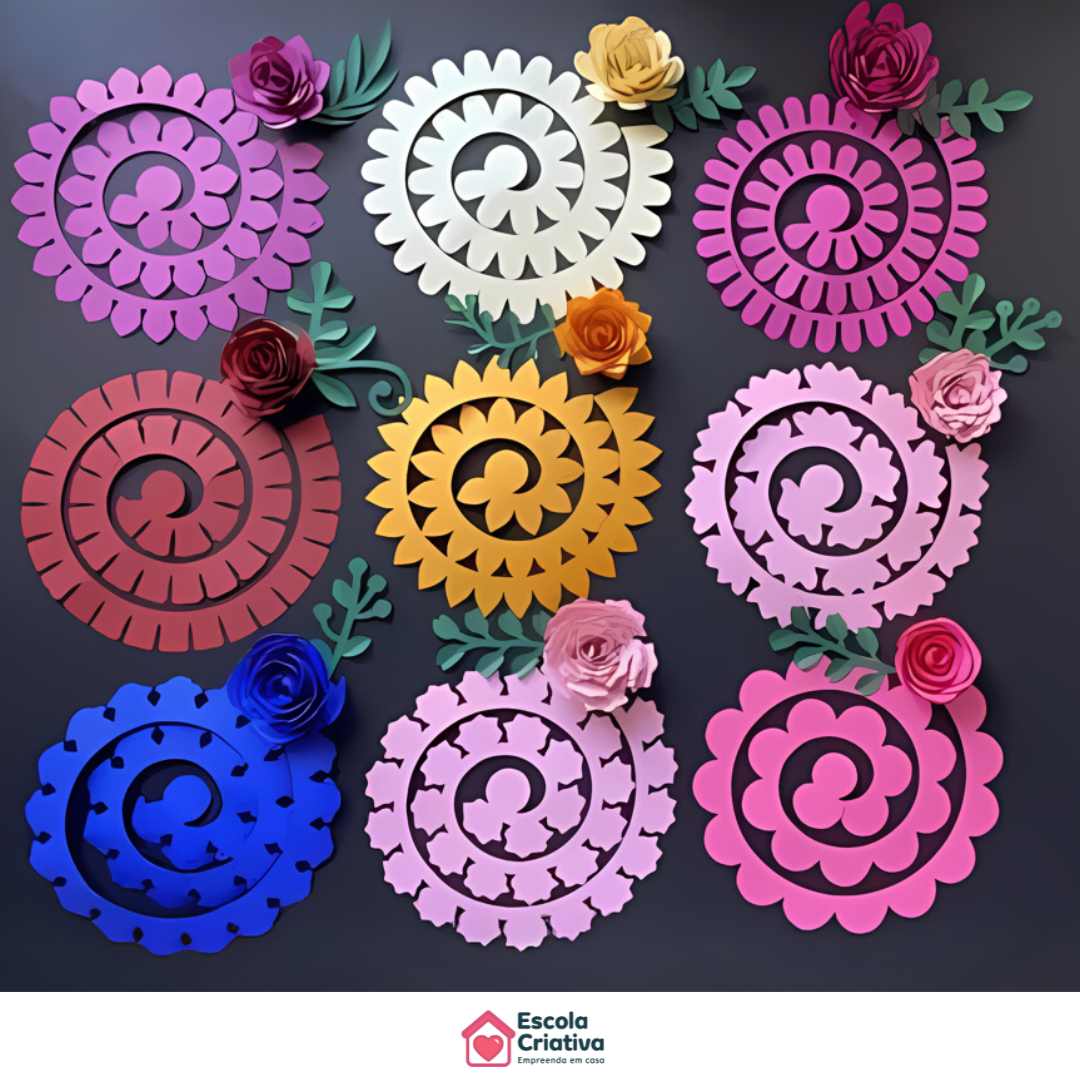 Pack Arquivos de Flores